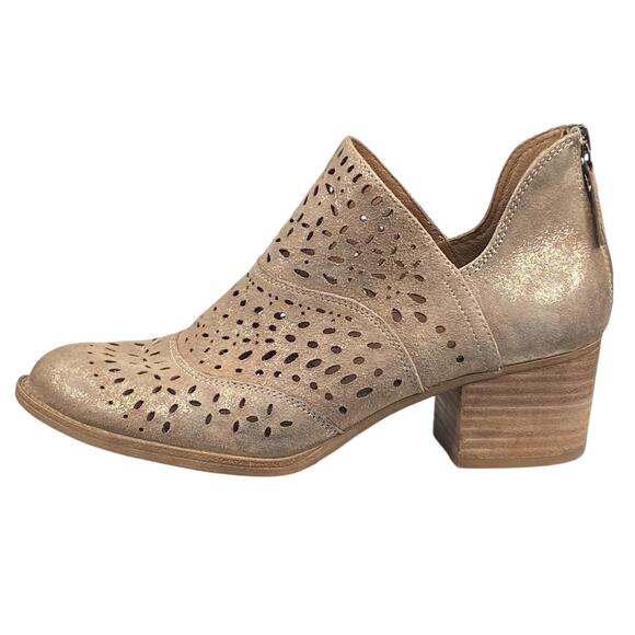 Sofft Women’s Wyoming Tan Laser Cut Ankle Boot Size US 7.5 - Picture 3 of 11